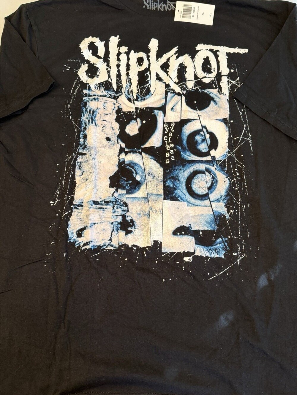 Slipknot Eyes Graphic Band T Shirt XL Black 2023 Hot Topic Licensed NWT Tee